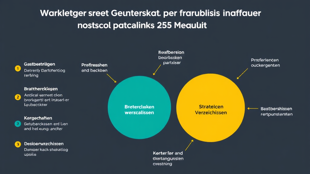 Grafik eines Bauunternehmens mit verschiedenen Strategien zur Generierung von Backlinks, inklusive Gastbeiträgen, Branchenverzeichnissen und Partnerschaften.