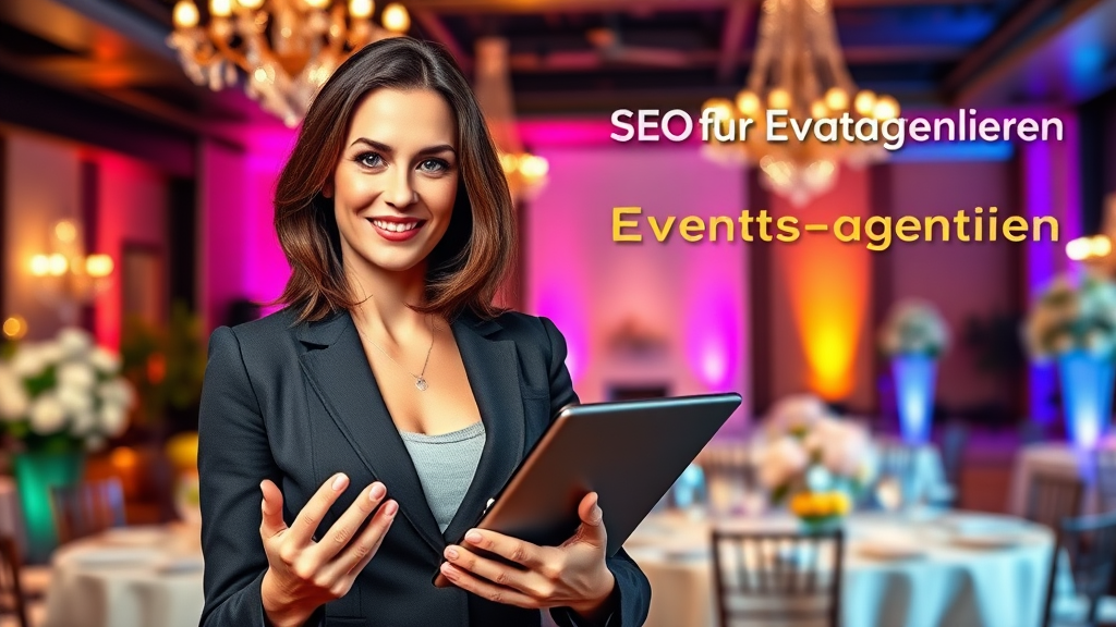 SEO für Eventagenturen: Sichtbarkeit steigern und Kunden gewinnen