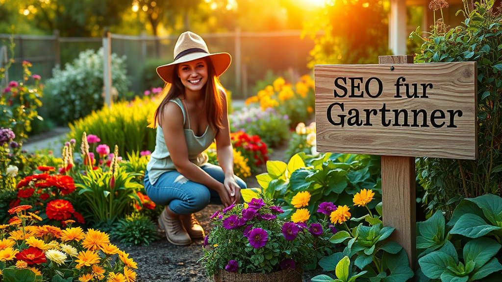 Erfolgreiches SEO für Gärtner: Tipps für Sichtbarkeit
